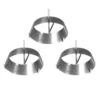 Big Green Egg Grillringen ø 7,5 Cm Rvs 3-delig -Keuken Grill Winkel 002280 rings3 stainless steel grill rings