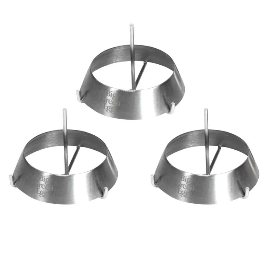 Big Green Egg grillringen ø 7,5 cm rvs 3-delig Big Green Egg Grillringen ø 7,5 Cm Rvs 3-delig -Keuken Grill Winkel 002280 rings3 stainless steel grill rings