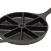 Lodge Lodge Wedge Pan ø 23 Cm 8 Punten Gietijzer Zwart -Keuken Grill Winkel 1339 64139 1