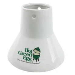 Big Green Egg Sitting Chicken 11 Cm Keramiek Wit