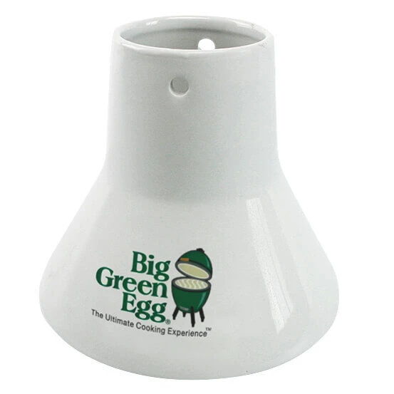Big Green Egg sitting chicken 11 cm keramiek wit Big Green Egg Sitting Chicken 11 Cm Keramiek Wit -Keuken Grill Winkel 201249 sc sittin chicken ceramic roaster