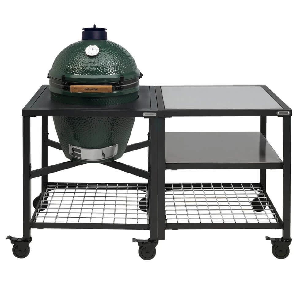 Big Green Egg Modular Outdoor Workspace compleet systeem SS-SS-Grid incl. Large barbecue Big Green Egg Modular Outdoor Workspace Compleet Systeem SS-SS-Grid Incl. Large Barbecue -Keuken Grill Winkel 2019 egg frame l expansion frame ss ss grid