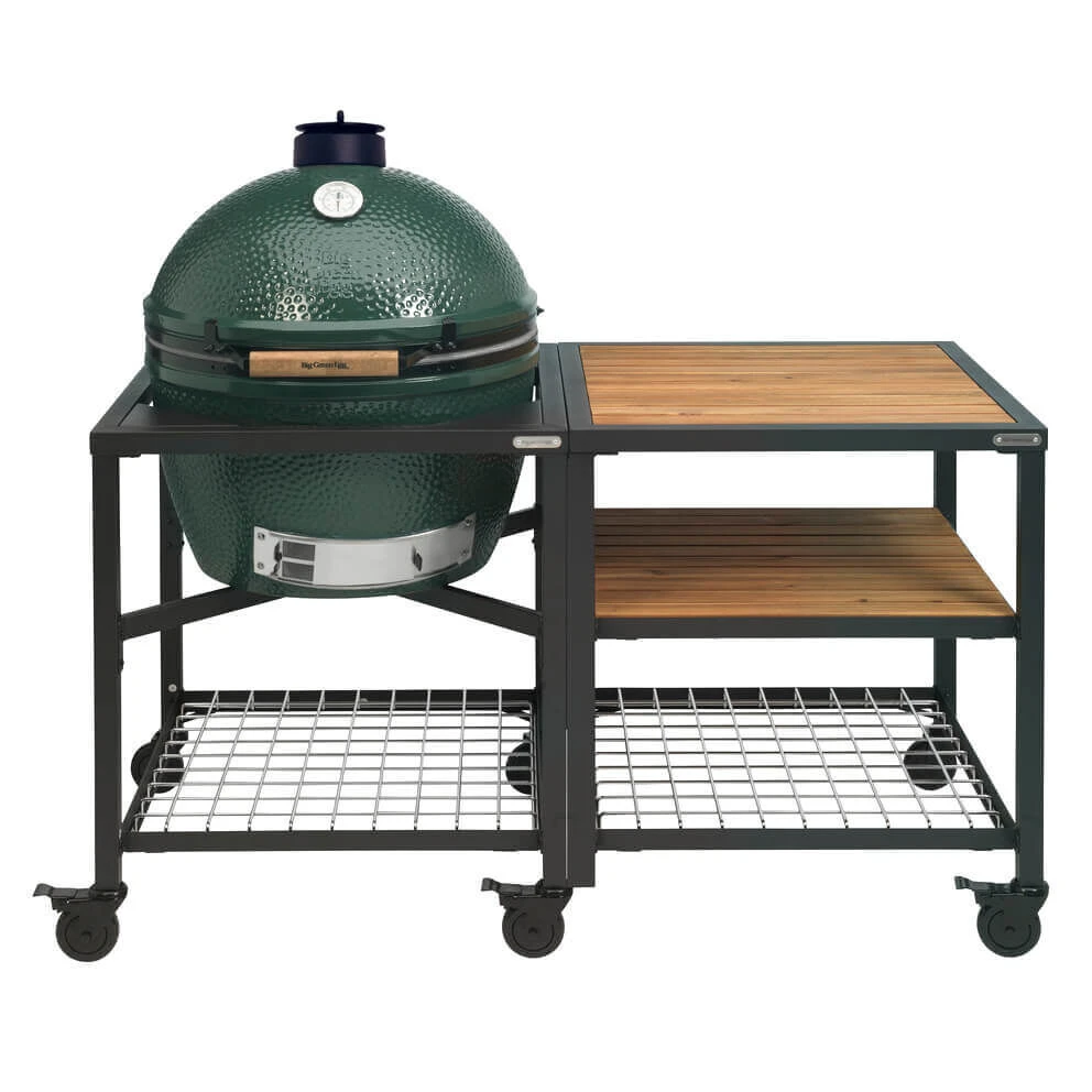 Big Green Egg Modular Outdoor Workspace compleet systeem acacia incl. Extra Large barbecue Big Green Egg Modular Outdoor Workspace Compleet Systeem Acacia Incl. Extra Large Barbecue -Keuken Grill Winkel 2019 egg frame xl expansion frame wood wood grid 1