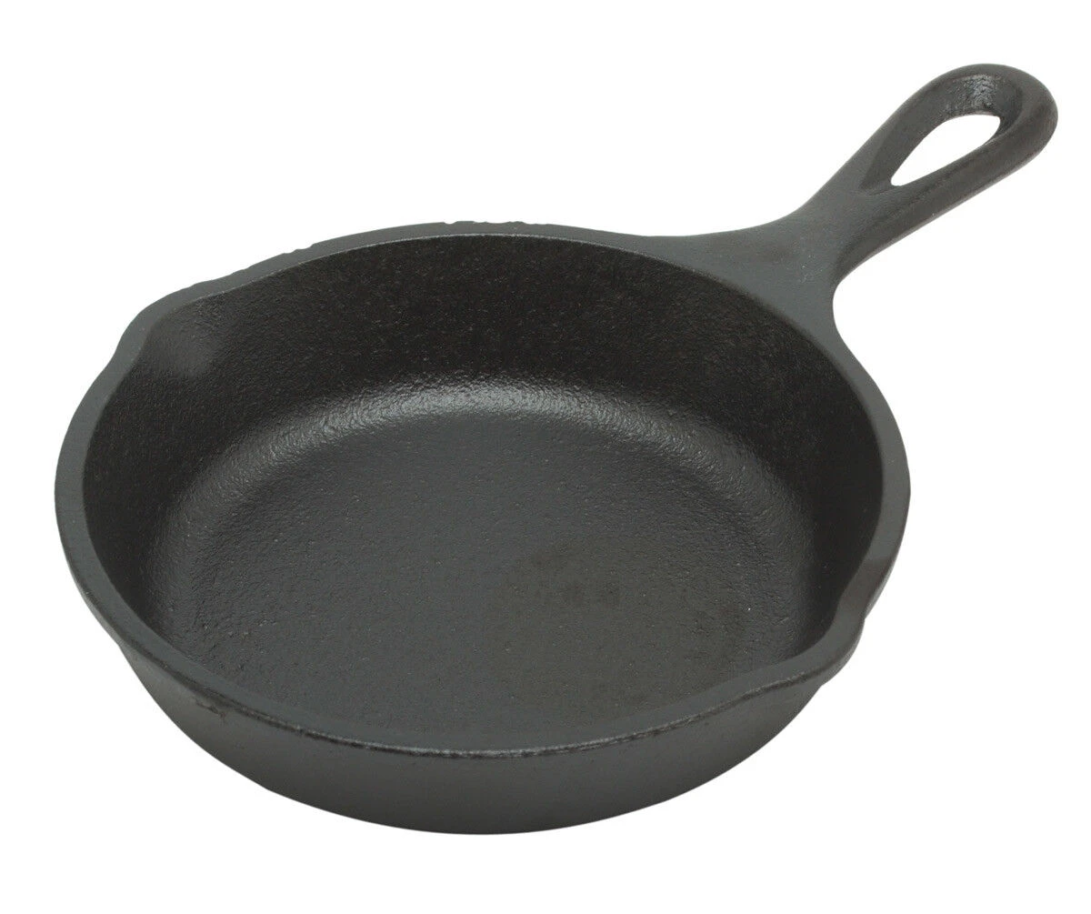 Lodge Logic mini-skillet koekenpan ø 12,5 cm gietijzer zwart Lodge Logic Mini-skillet Koekenpan ø 12,5 Cm Gietijzer Zwart -Keuken Grill Winkel 3307 50174 1