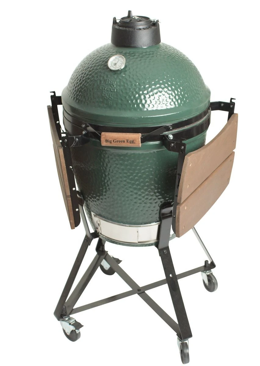 Big Green Egg Medium Barbecue ø 38 Cm Keramiek Groen Met Onderstel En Hoes
