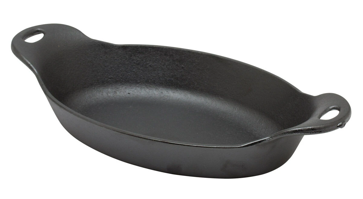Lodge Logic ovale schaal ø 32 cm gietijzer zwart Lodge Logic Ovale Schaal ø 32 Cm Gietijzer Zwart -Keuken Grill Winkel 3992 64133 1