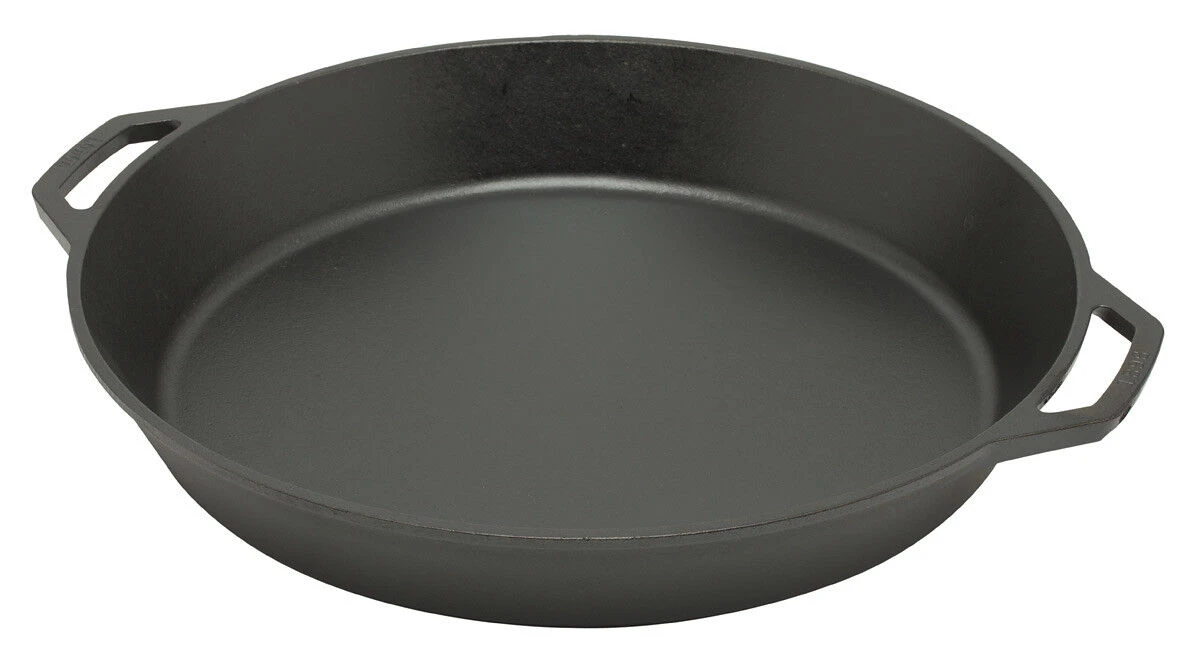Lodge Logic paellapan ø 43 cm gietijzer zwart Lodge Logic Paellapan ø 43 Cm Gietijzer Zwart -Keuken Grill Winkel 4069 57883 1