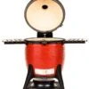 Kamado Joe Big Joe III Barbecue Keramiek Rood -Keuken Grill Winkel 43f23smq