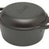Lodge Logic Double Dutch Oven ø 26 Cm Gietijzer Zwart -Keuken Grill Winkel 9733 57886 1