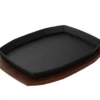 The Bastard Sizzling Plate & Holder 32 X 24 Cm Gietijzer -Keuken Grill Winkel bb636
