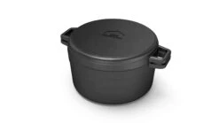The Bastard Dutch Oven & Griddle Small ø 20 Cm Gietijzer Zwart