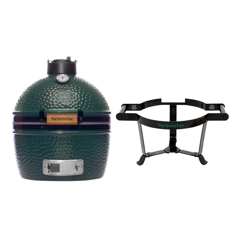 Big Green Egg MiniMax barbecue ø 33 cm keramiek groen met Portable Nest en Acaciahouten zijtafels Big Green Egg MiniMax Barbecue ø 33 Cm Keramiek Groen Met Portable Nest En Acaciahouten Zijtafels -Keuken Grill Winkel bge hoofd