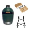 Big Green Egg Small Barbecue ø 33 Cm Keramiek Groen Met Onderstel En Acaciahouten Zijtafels -Keuken Grill Winkel bge hoofd 2 small nest acacia