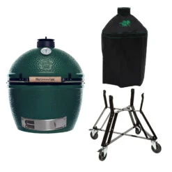 Big Green Egg Extra Large Barbecue ø 67,5 Cm Keramiek Groen Met Onderstel En Hoes -Keuken Grill Winkel bge hoofd 2 xlarge nest cover