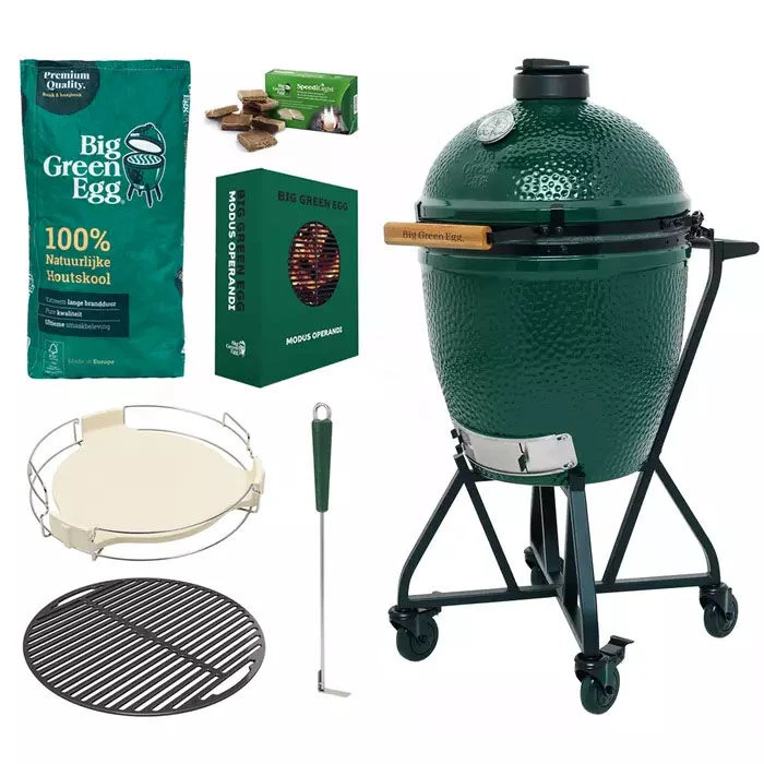 Big Green Egg Large Zomer Editie + Gratis Modus Operandi Big Green Egg Large Zomer Editie + Gratis Modus Operandi -Keuken Grill Winkel big green egg zomeractie