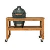 Big Green Egg Acacia Table Incl. Nest, Wielen En Extra Large Barbecue -Keuken Grill Winkel big green egg acacia table incl. nest wielen en extra large barbecue 1