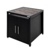 Big Green Egg Expansion Cabinet Met Distressed Acacia Wood Insert -Keuken Grill Winkel big green egg expansion cabinetdistr