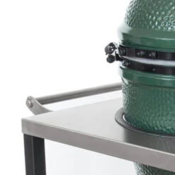 Big Green Egg Rvs Tafel Incl. Medium Barbecue -Keuken Grill Winkel detail 1