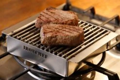 Ironchef Lavagrillpan 26 X 21 Cm Rvs -Keuken Grill Winkel eav1096