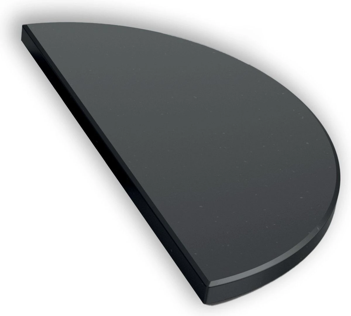 The Bastard Large Half Moon Stone ø 37 cm zwart The Bastard Large Half Moon Stone ø 37 Cm Zwart -Keuken Grill Winkel halfmoon