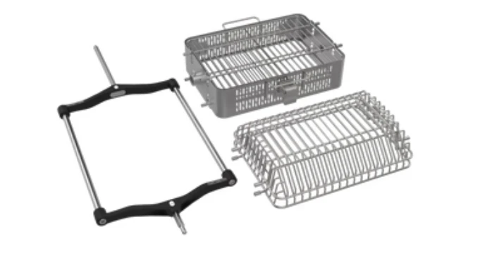 Kamado Joe Joetisserie Basket Kit rvs Kamado Joe Joetisserie Basket Kit Rvs -Keuken Grill Winkel joe