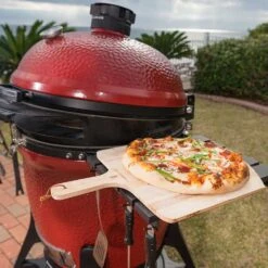 Kamado Joe Pizza Peel Pizzaschep -Keuken Grill Winkel kamado joe 16 inch x 12 inch wooden pizza peel kj pp lifestyle