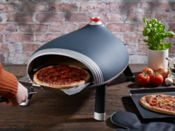 Delivita Diavolo Gas Pizza-oven Compleet Navy Blue -Keuken Grill Winkel kw delivita bl ss01 ss24