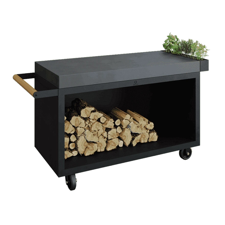 OFYR Mise en Place Table Black 135 PRO donkergrijs keramiek OFYR Mise En Place Table Black 135 PRO Donkergrijs Keramiek -Keuken Grill Winkel mp b 135 pro cd 1