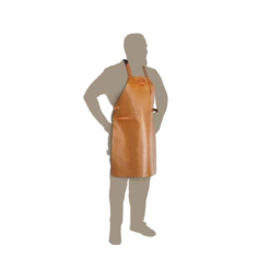 OFYR Leren Schort Congacbruin