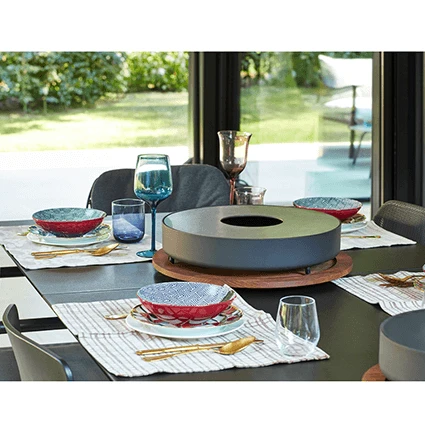 OFYR rechaud ø 30 cm staal OFYR Rechaud ø 30 Cm Staal -Keuken Grill Winkel rechaud 2 1