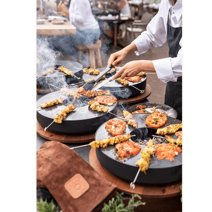 OFYR rechaud ø 30 cm staal OFYR Rechaud ø 30 Cm Staal -Keuken Grill Winkel rechaud 3 1