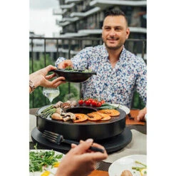 Ofyr Tabl'O Tafelgrill ø 46,5 Cm Zwart -Keuken Grill Winkel tablo 003