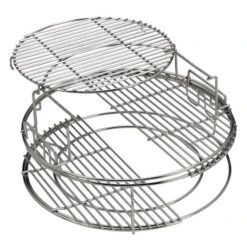 Big Green Egg EGGspander Kit Voor Large 5-delig -Keuken Grill Winkel webversion eggspander 5 piece kit 120762 stainless steel grid